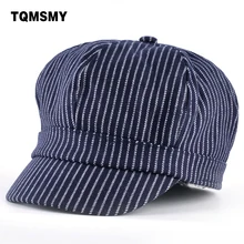 TQMSMY бейсболки с полосками шляпы солнцезащитные для мальчиков детей осень зима Snapback кепки Дети случайные кости козырек хлопковые шапки для мальчиков gorros