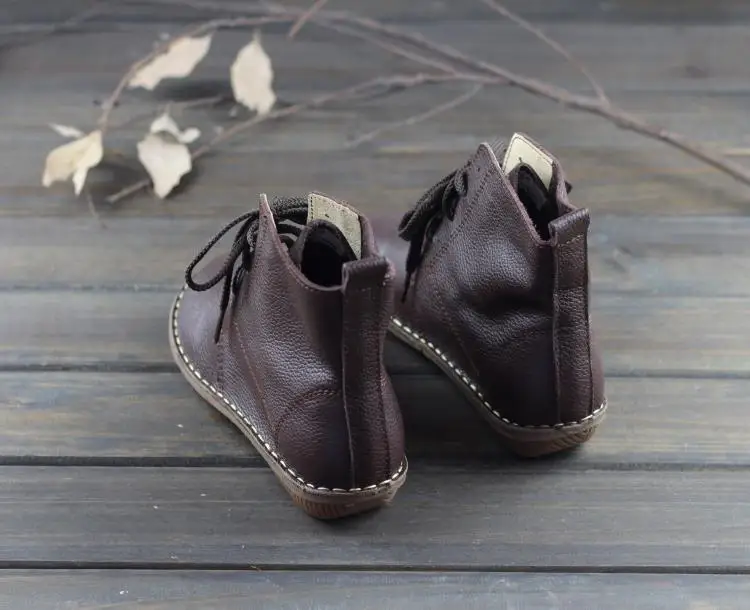genuine leather boots women