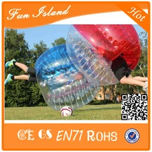 Красочные 1,2 м ТПУ надувной мяч для футбола Zorb мяч игрушки, надувная спортивная игра пузырь футбол, Crazy Loopy мяч
