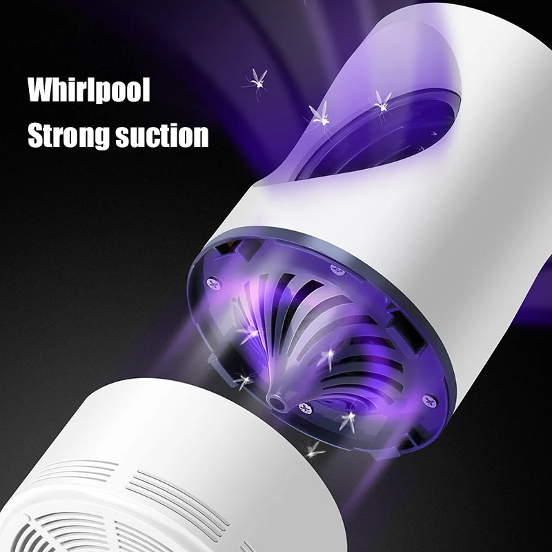

Mosquito Killer Lamp 5W 5V Power Electric LED Trap USB Pest Insect Killer Lamp UV Light for Electric Repellent Home