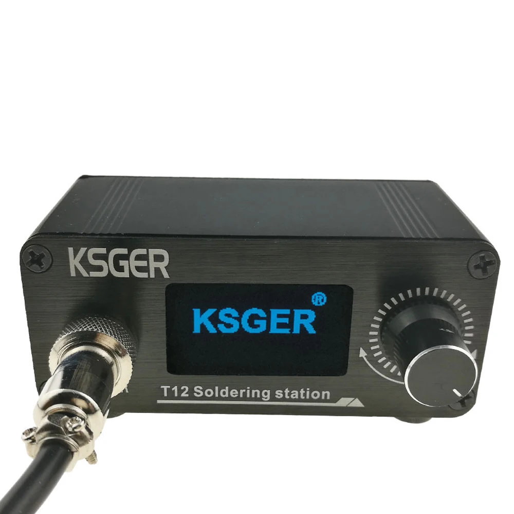 KSGER T12 DIY Электронный ремонт Электрический паяльник ручка инструмент для припоя мини Сварка контроль температуры паяльная станция