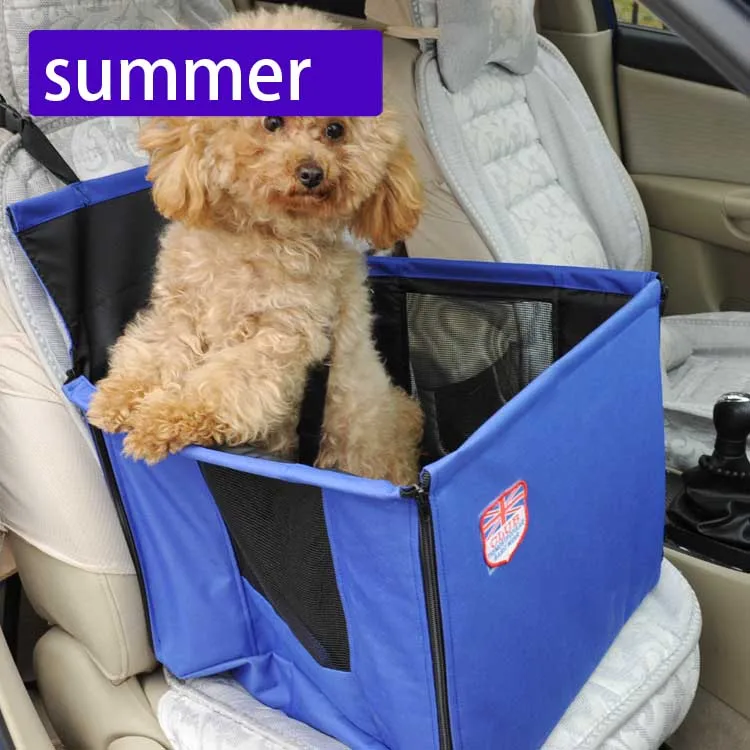 Protable Pet dog carrier bag Dog car front Seat Puppy Dog Cat Travel Seat bag for small dog Pet