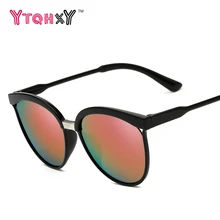 2017 Fashion Cat Eye Sunglasses Women Brand Designer Vintage Ladies HD Lens UV400 Sun glasses For