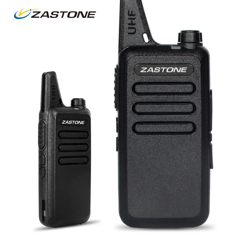 Zastone ZT-X6 Mini Walkie Talkie with Headset 400-470Mhz Frequency UHF Handheld Radios Intercom Two-Way Radio Security Equipment