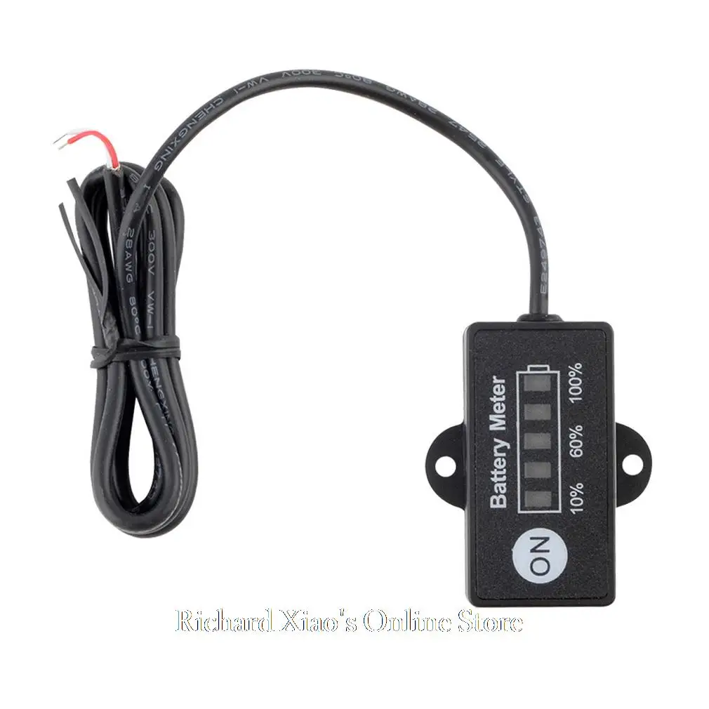 New Lead Acid Battery Fuel Gauge Indicator Meter for 12 Volt SLA AGM
