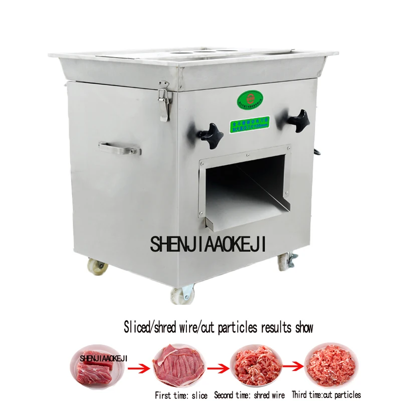 

QJH-P1 electric Meat Slicer meat slicing machine Meat Cutting Machine Cut meat piece machine 220V 1500W