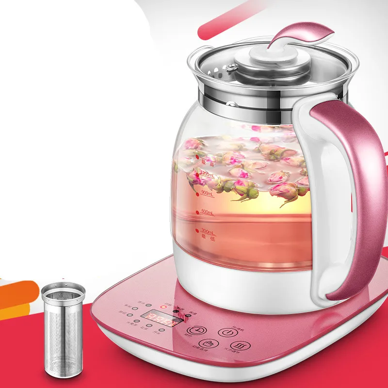 Electric kettle automatic and thickened glass multi function multi