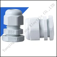 PG9 PG11 PG13.5 PG16 PG25 PA нейлоновое кабельное соединение по охране окружающей среды Водонепроницаемый пластиковая фиксированная насадка изолированный кабель разъем