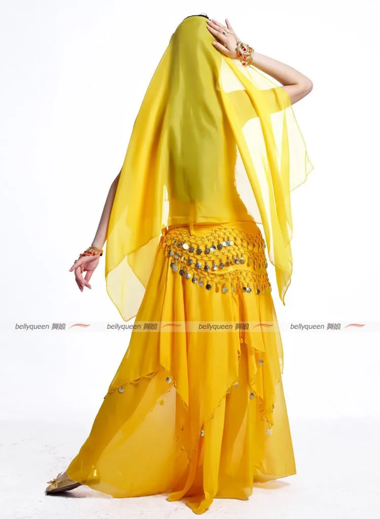 5 цветов дизайна бюстгальтер и юбка дизайн Болливуда Индийский танец живота костюмы 10 видов цветов для танцев Костюмы для