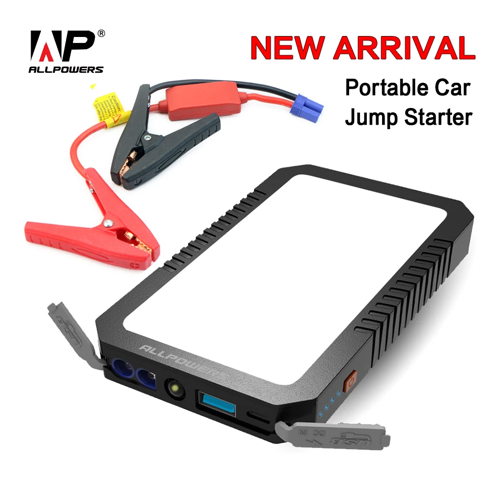 

ALLPOWERS Power Bank Charging for iPhone iPad Samsung Mobile Phones Cellphone Portable Car Jump Starter Car Booster