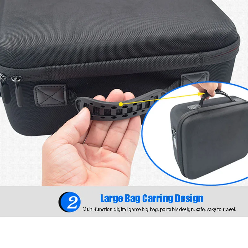 Большая Дорожная сумка для хранения, сумка для переноски, защитный чехол, Жесткий Чехол на плечо, большое пространство, чехол для Nintendo Switch NS Console