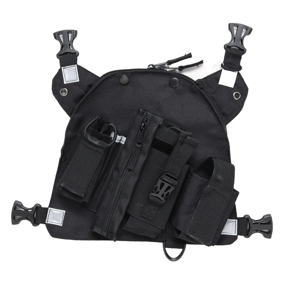 Abbree нагрудный ремень чехол для ношения кобуры чехол для Baofeng UV-5R UV-82 UV-9R UV-XR TYT TH-UV8000D MD-380 иди и болтай Walkie Talkie