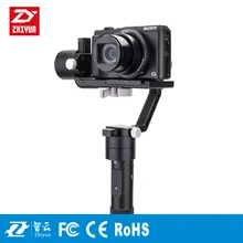 Zhiyun кран m 3 оси Ручной Стабилизатор Gimbal для DSLR Камера Поддержка 650 г смартфон для GoPro 3 xiaoyi действие камера f19238