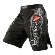 MMA black white breathable font b Fitness b font Exercise font b shorts b font Tiger