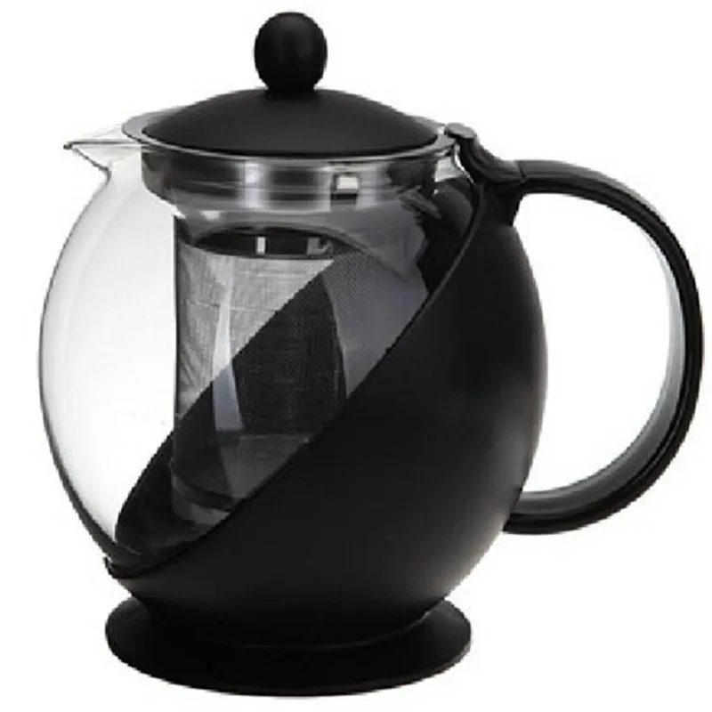 High temperature resistant glass teapot with filter Black Tea device
