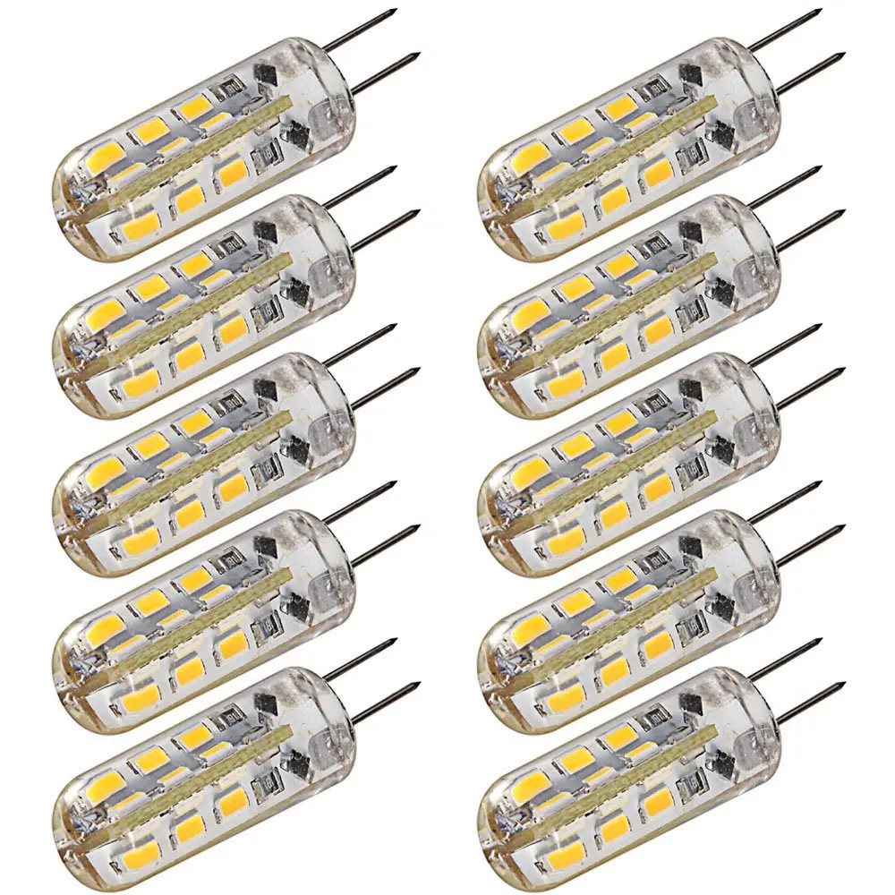 G4 Car LED Bulb RV Camper Trailer Boat LED Dome Roof Light Bulb Lamp Spotlight 3.6W G4 3014 24
