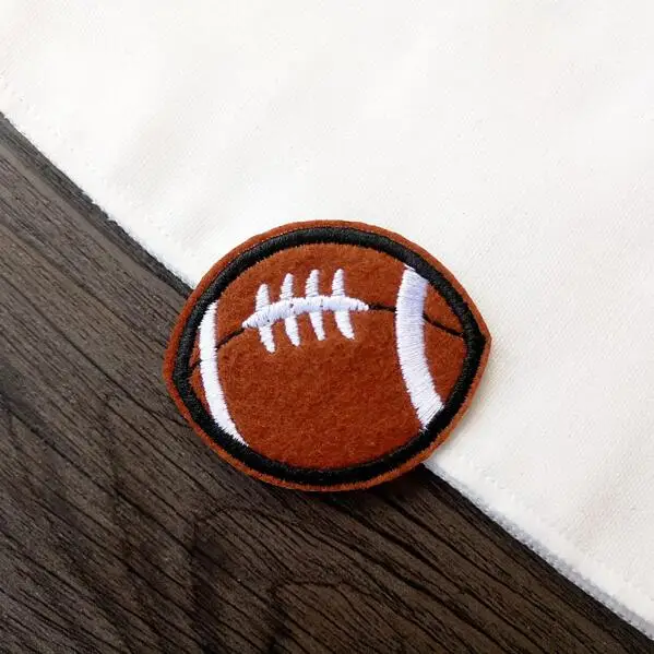 Sports Rugby Embroidered Patch for Clothing Iron Sew Cute Fabric