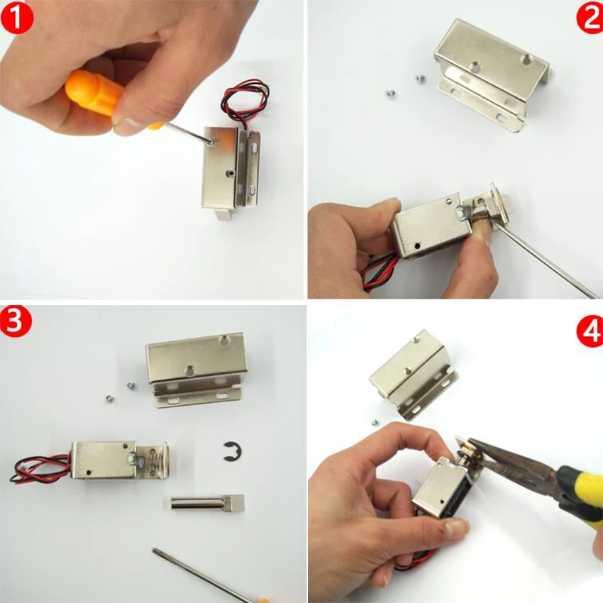 DC 12 В/24 В мини маленький электромагнитный Электрический замок управления ящиком шкафа Интеллектуальный автоматический замок для DIY проекта