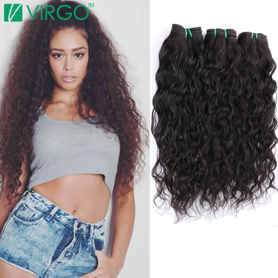 Wet And Wavy Virgin Brazilian Hair 4 Bundles Mink 7a Virgo Hair