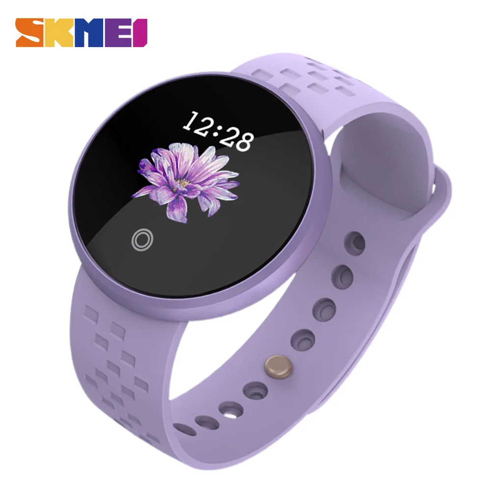 SKMEI Women Fashion Smart Digital Watches Women Period Reminder Heart
Rate Waterproof Watches Calorie Step Leisure sports Watch