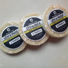 10 шт. 0,8 см* 3 ярдов ультра держать двухсторонняя лента волос системы клеи для кружевного парика/реприменение ленты Наращивание волос/парик