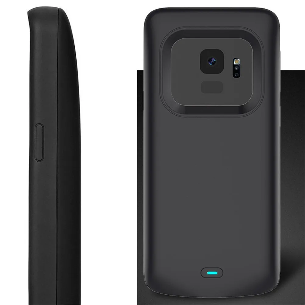 

Tmoxen Battery Case Phone Charging Cover for Samsung Galaxy S9 S9 Plus Rechargeable Battery External Protective power bank
