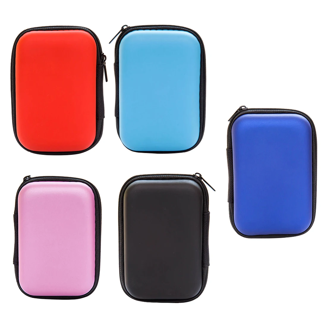 

Data cable storage box case container coin headset protection box 8 cm square headphone cable management box rectangular storage