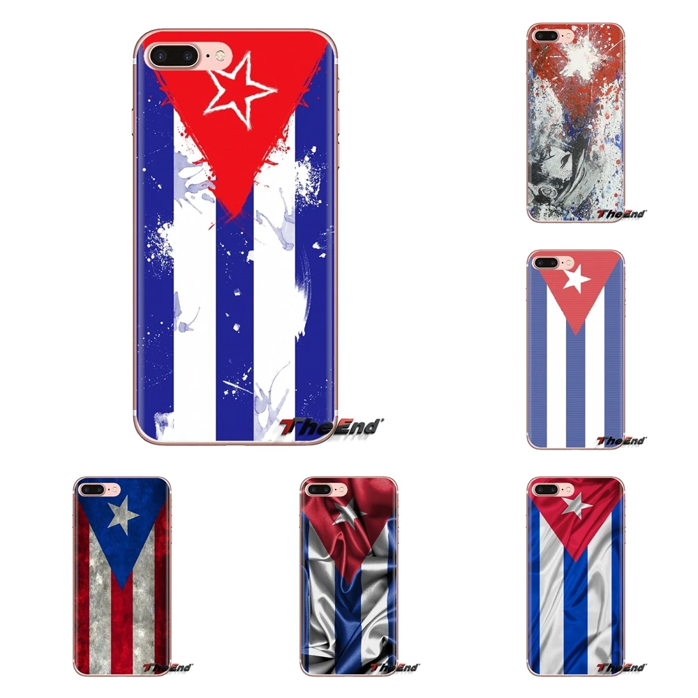

Cuban Cuba Flag fly line Banner Soft Transparent Shell Covers For Huawei Mate Honor 4C 5C 5X 6X 7 7A 7C 8 9 10 8C 8X 20 Lite Pro