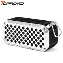 TOPROAD водонепроницаемый Bluetooth динамик Портативный беспроводной стерео Колонка открытый IPX5 бас динамик s Поддержка FM радио TF карта USB AUX