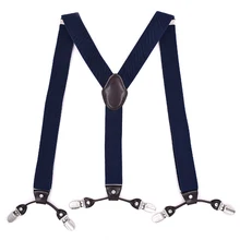 Новые европейские и американские взрослые мужские жаккардовые ремни с 6 зажимами плюс длинные с зажимом на ремешке мужские высококачественные Висячие брюки