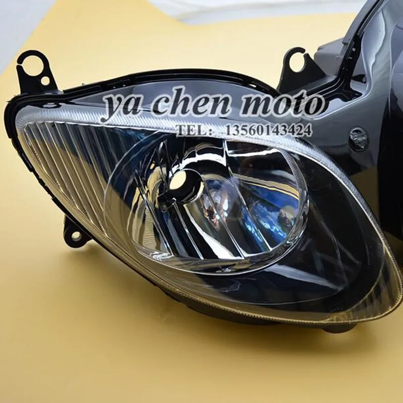 Мотоцикл передняя фара в сборке для Yamaha T-MAX500 TMAX500 2001-2007 2002 2003 2004 2005 2006 TMX500 фар