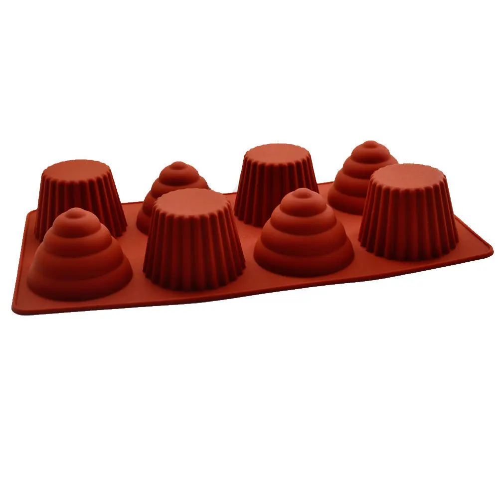 Molds microwave oven silica gel baking cake mould ice cream molding big size ice cube mold Hand Made Craft Soap Silicone mold