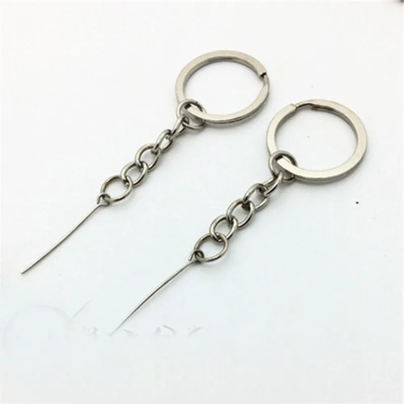 Buy Key Ring findings keyChain Clasp Eye pin head Pins