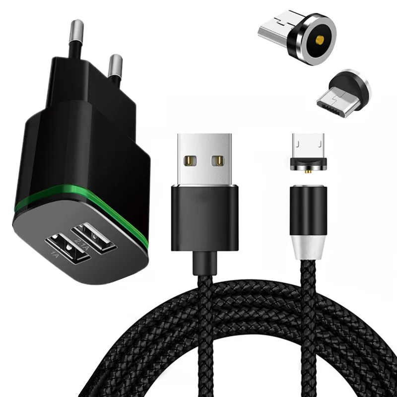 

For Samsung Xiaomi Redmi 7 Huawei honor Meizu LG alcatel Oukitel C8 Android Mobile phone charger Magnetic Micro USB Charge Cable
