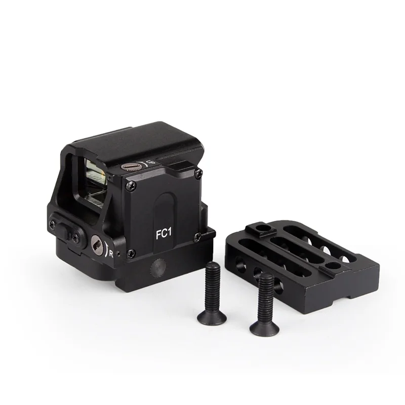 FC1 2MOA Red Dot Sight Scope Collimated Prismatic Reflex  Sight fit 20mm Rail for Hunting Airsoft RL5-0041 (6)