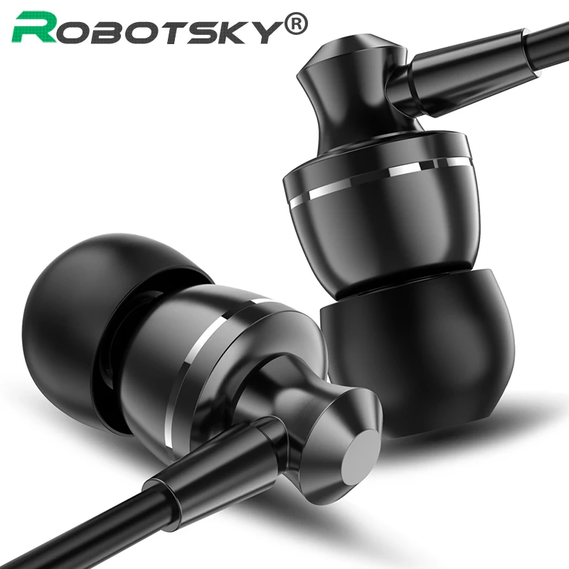

Professional Sports Earphone Deep Bass 3.5mm Wired Headphone Noise Canceling With Mic Gaming Headset for iPhone Xiaomi Samsung