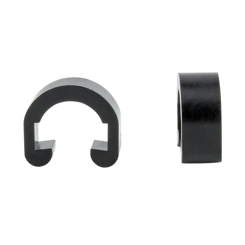 

30pcs Bicycle Plastic C type Buckle Snap Disc Brake Cable Sets s Line Deduction Transmission for MTB Bik Disc Brake Hose