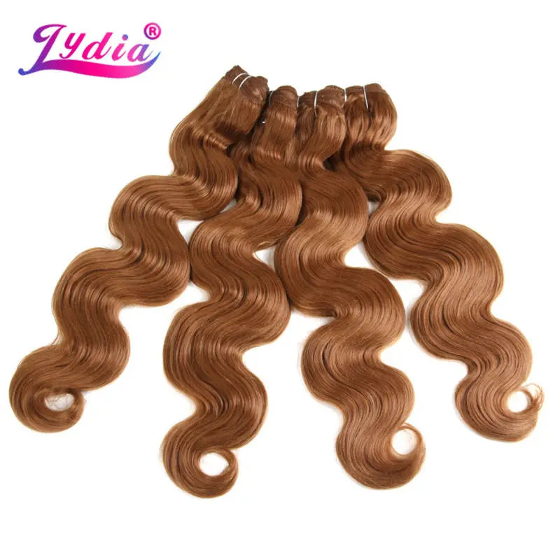 cor pura loira cabelo sintético tecelagem para feixes de cabelo feminino