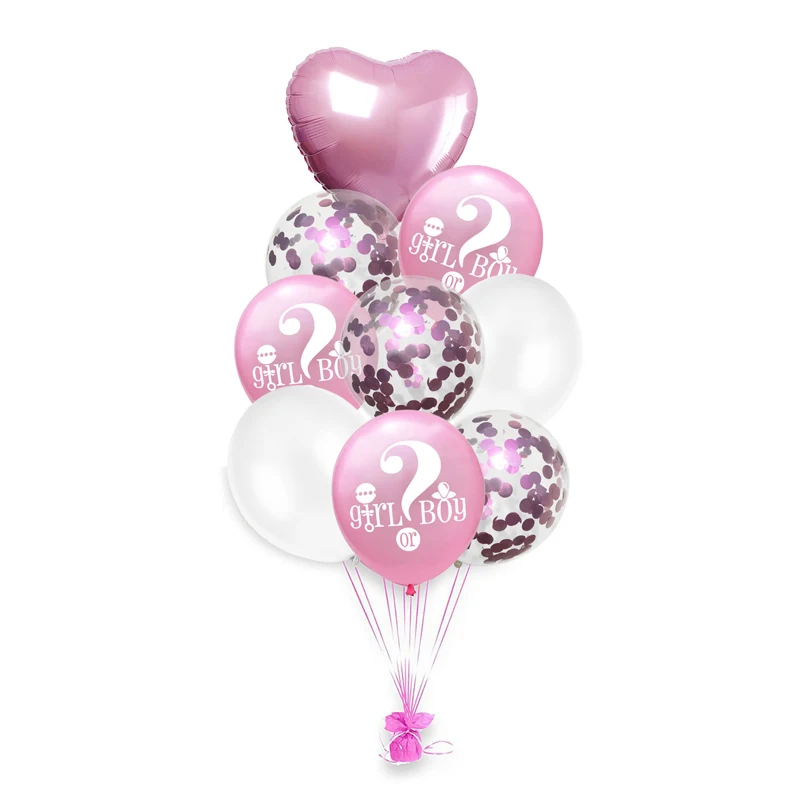12Inch Pink Blue Boy Or Girl Latex Balloons Baby Shower Party Decoration Gender Reveal Party Balloon Baby Birthday Supplies