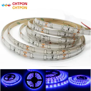 

12V UV Ultraviolet 395-405nm led strip black light 3528 SMD 60led/m Waterproof tape lamp for DJ Fluorescence party
