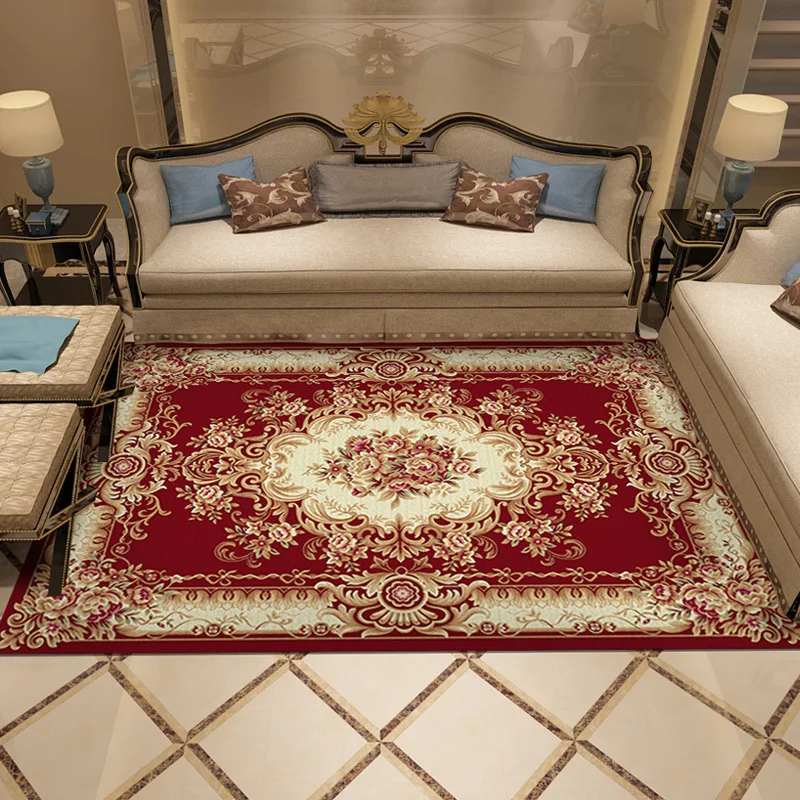  European Classical Carpet Livingroom Home Decor Bedroom Carpet Palace Sofa Coffee Table Rug Study R - 32998226789