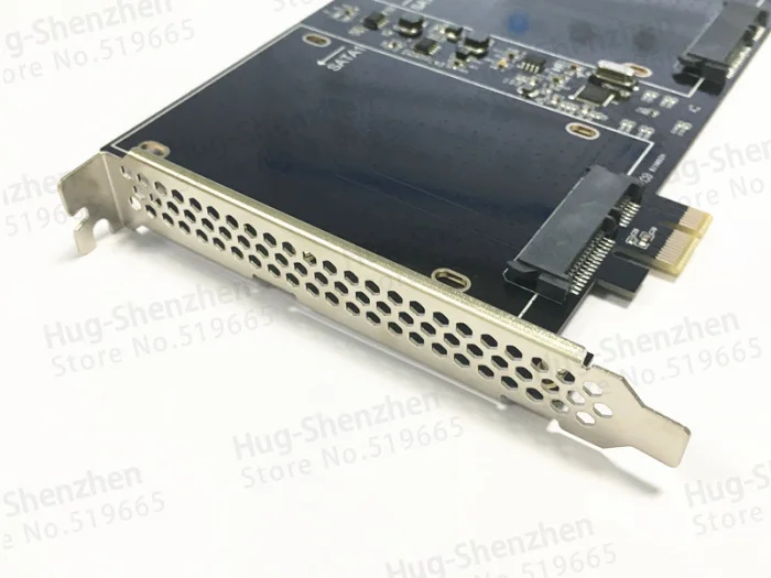 Высокоскоростная карта адаптер DEBROGLIE DB 23561 Dual SATA III к PCIe SSD для 08 12 0 8 10 Бесплатная