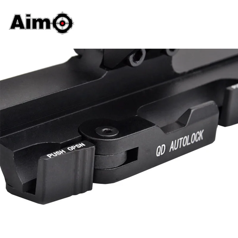 AIm-O тактическая винтовка для охоты, крепление для прицела, тактический верхний рельс, удлинение 25,4 мм-30 мм, Кольцевое крепление