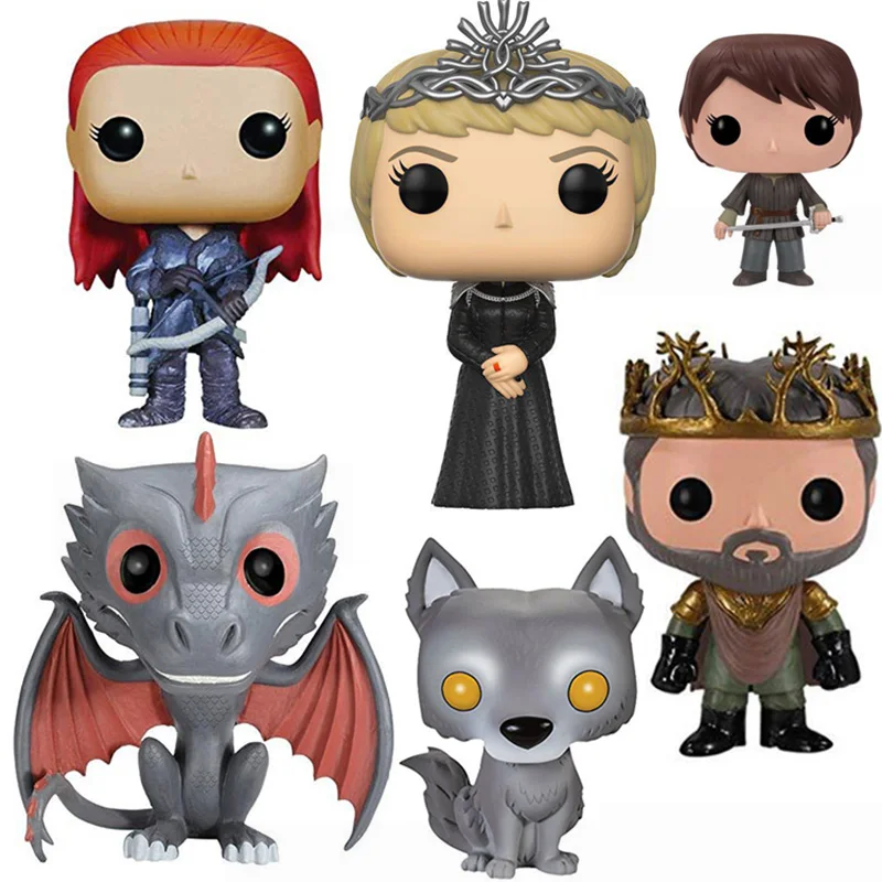 

Game Thrones Series 8 Action Figure Collections Doll Toys PVC Model Gifts