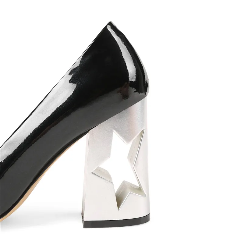 FEDONAS/модные женские туфли-лодочки на высоком каблуке с вырезами; пикантные классические туфли-лодочки с острым носком; женская свадебная обувь на очень высоком каблуке 9,5 см
