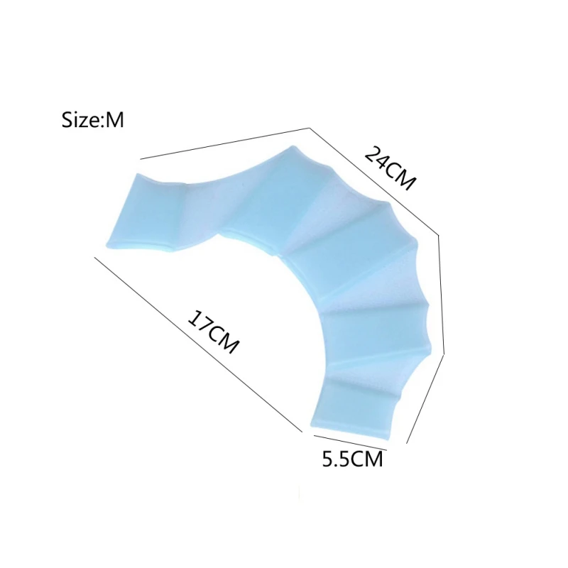 Перчатки для плавания силиконовые ласты материал ладонь плавание ming плавники взрослые дети руки моряк Дайвинг Пальма летящая Рыба 1 пара