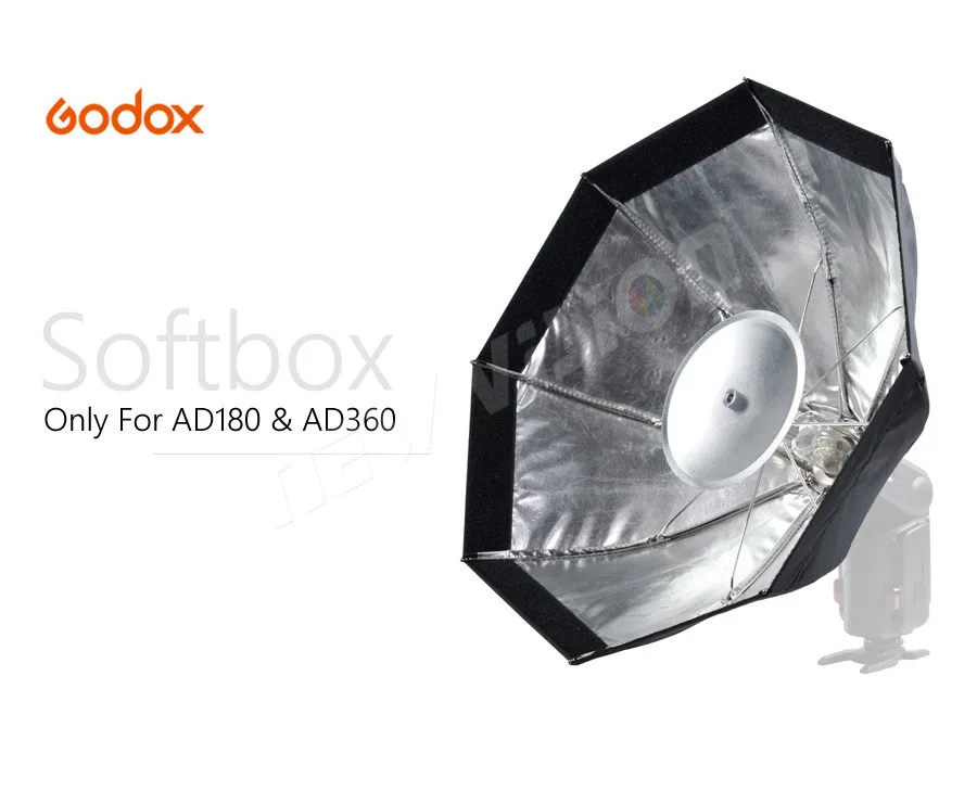 Godox AD-S7 Многофункциональный софтбокс восьмиугольный сотовый сетчатый Зонт софтбокс для вспышки WITSTRO Speedlite AD200 AD180 AD360II