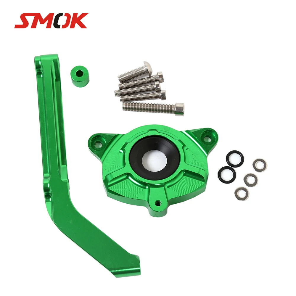 

SMOK For Kawasaki Z1000 2014-2016 Motorcycle CNC Aluminum Alloy Adjustable Steering Damper Stabilizer Bracket Mounting Kit