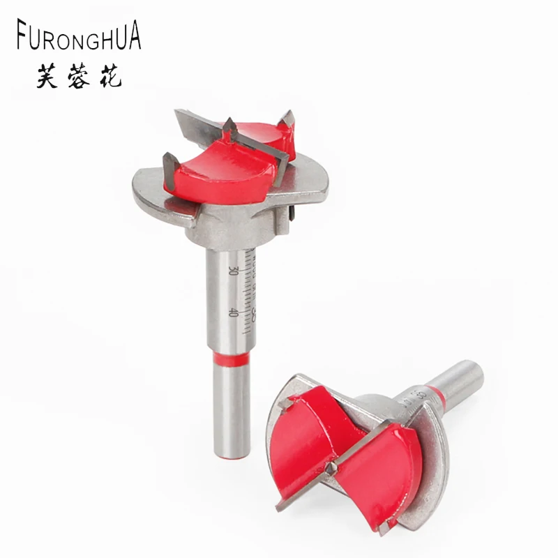

Cabinet hinge hole opener 35mm woodworking positioning drill bit Aite plate hinge pipe adjustable hole opener