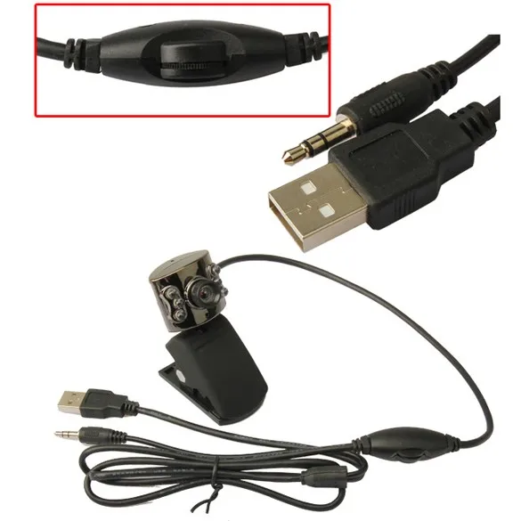 USB 6 светодиодный веб-камера 30 мегапикселей веб-камера с микрофоном Микрофон черный цвет для компьютера ПК ноутбук